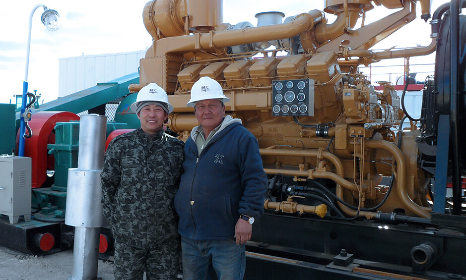 指導(dǎo)安裝 ZJ30鉆機(jī)